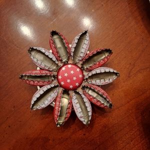 Bottle top magnet - homemade